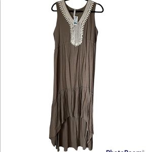 NWT NY Collection lace trim dress